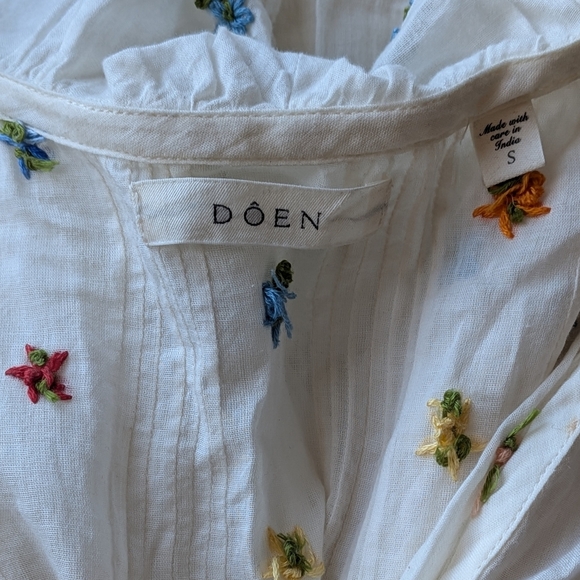 Doen Hettie Top Sea Salt Size S - Picture 4 of 9